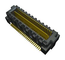 SAMTEC QMS-048-05.75-L-D-DP-A Mezzanine Connector, Ground Plane, Header, 0.635 mm, 2 Rows, 96 Contacts, Surface Mount