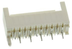 AMP - TE CONNECTIVITY 1-1971817-0 Pin Header, Wire-to-Board, 2.5 mm, 1 Rows, 10 Contacts, Through Hole Straight, RAST 2.5 Series