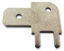 TE CONNECTIVITY - AMP 726387-2 Terminal para PCB, 6.35mm x 0.81mm, 0.25" x 0.032", Latón, 1.6 mm, Estaño, FASTON 250 Series