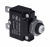 TE CONNECTIVITY - POTTER&BRUMFIELD W57-XB1A7A10-5 Thermal Circuit Breaker, W57 Series, 5 A, 1 Pole, 250 V, Panel