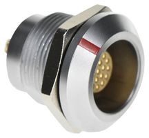 AMPHENOL LTW FLKB-03EGFS-GCP-001 Circular Connector, Standard Circular Connector, FLO K Series, Panel Mount Receptacle, 3 Contacts