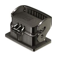 HARTING 19432100341 Heavy Duty Connector, IP66, With Cover, Nylon (Polyamide), Fibreglass Reinforced, 1 Lever, 10B