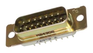 TE CONNECTIVITY - AMP 2335891-4 D Sub Connector Housing, 62 Positions, High Density D Sub, DC, AMPLIMITE 90 Series, Plug