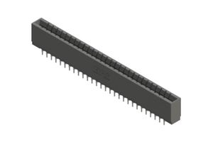 EDAC 737-056-520-201 Card Edge Connector, Dual Side, 1.57 mm, 56 Contacts, Through Hole Mount, Straight