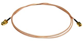 MUELLER ELECTRIC BU-4150031036 RF / Coaxial Cable Assembly, 36 ", 914.4 mm, RG316, SMA Bulkhead Jack, SMA Plug, 50 ohm