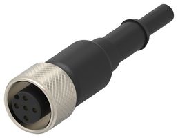 TE CONNECTIVITY SLC-FC25-M12-5P Cable de Sensor, M12 Hembra, Extremo Libre, 5 Contactos, 25 m, 82 ft, SLC Series