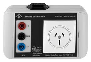 ROHDE & SCHWARZ NPA-Z4 Test Accessory, Adaptor, Rohde & Schwarz NPA Series Power Analyzers, NPA Series