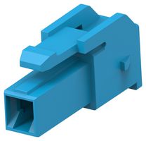 ERNI - TE CONNECTIVITY 5-2408780-1 Heavy Duty Connector Base, 1 Position, Blue, Cable Mount