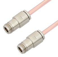 FAIRVIEW MICROWAVE FMCA3113-12 RF / Coaxial Cable Assembly, 12 ", 305 mm, 0.25" Semi Rigid, RG401, N Type Jack, N Type Jack