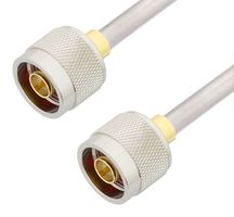 FAIRVIEW MICROWAVE FMCA3121-12 RF / Coaxial Cable Assembly, 12 ", 305 mm, 0.25" Semi Rigid, RG401, N Type Plug, N Type Plug