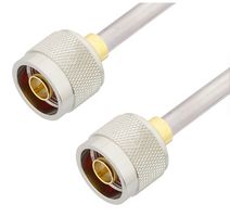 FAIRVIEW MICROWAVE FMCA3121-36 RF / Coaxial Cable Assembly, 36 ", 914.4 mm, 0.25" Semi Rigid, RG401, N Type Plug, N Type Plug