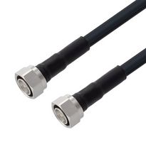 FAIRVIEW MICROWAVE FMCA3194-60 LOW LOSS 4.3-10 MALE TO 4.3-10 MALE CABLE LMR-400 COAX IN 60 INCH WITH TIMES MICROWAVE COMPONENTS