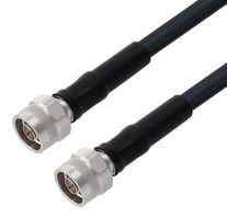 FAIRVIEW MICROWAVE FMCA3249-12 RF / Coaxial Cable Assembly, Low Loss, 12 ", 305 mm, LMR-400-75, N Plug, N Plug, 75 ohm