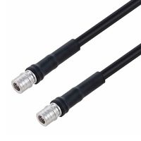 FAIRVIEW MICROWAVE FMCA3293-24 RF / Coaxial Cable Assembly, Low Loss, 24 ", 610 mm, TCOM-240, QD QMA Plug, QD QMA Plug, 50 ohm