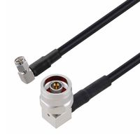 FAIRVIEW MICROWAVE FMCA3300-12 RF / Coaxial Cable Assembly, Low Loss, 12 ", 305 mm, TCOM-240, N Right Angle Plug