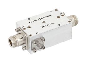 FAIRVIEW MICROWAVE FMCP1005 PRECISION N DUAL DIRECTIONAL COUPLER 50 DB 1,000 MHZ RATED TO 500 WATTS