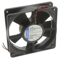 EBM-PAPST 4314HR DC Axial Fan, 24 V, Square, 119 mm, 32 mm, Ball Bearing, 120 CFM