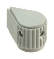 GRAYHILL 11K5028-KMNG Knob, D Shaft, 6.35 mm, Nylon (Polyamide), Ribbed with Indicator Line, 27.69 mm, 11K Series
