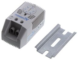 HAMMOND SKT011419NO Thermostat, Bi Metal Disc, SKT Series, 30 to 140°F, Normally Open, 10A at 250Vac, DIN Rail