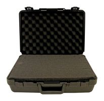 PLATT 609 Storage Case, PE (Polyethylene), 17" D x 12" W x 5.5" H, Black