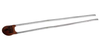 MULTICOMP PRO MCBU5221K5 Ceramic Disc Capacitor, 220 pF, 50 V, ± 10%, Y5P, 2.5 mm, Radial Leaded