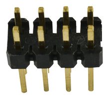 HARWIN M20-9980445 Pin Header, Board-to-Board, 2.54 mm, 2 Rows, 8 Contacts, Through Hole, M20 Series