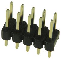 HARWIN M20-9980545 Cabezal de Pin, Vertical, Tarjeta-a-Tarjeta, 2.54 mm, 2 Líneas, 10 Contactos, Recto Agujero Pasante