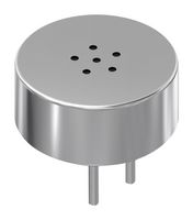 PROJECTS UNLIMITED POM-2742P-2-R Micrófono, ECM, Ominidireccional, 2.2 kohm, -42 dB, 110 dB AOP, 60dB SNR, 2 Pines, 2 a 10 VCD