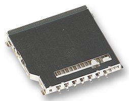 MULTICOMP PRO SDCMF-10715W1T0 Memory Card Connector, MultiMediaCard (MMC), Push-Push, 7 Contacts, Phosphor Bronze