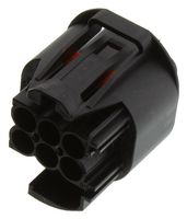 TE CONNECTIVITY - AMP 1452327-1 Automotive Connector Housing, Junior Power Timer Series, Receptacle, 6 Positions