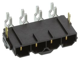 MOLEX 42820-4223 Pin Header, Wire-to-Board, 10 mm, 1 Rows, 4 Contacts, Through Hole Right Angle