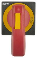 EATON BUSSMANN CCP2-H4X-R3 Compact Circuit Protector (CCP2), Rotary handle, Short Pistol Handle, Red / Yellow, Clockwise