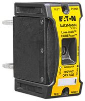 EATON BUSSMANN TCF150 Fuse, Industrial / Power, Low-Peak, CUBEFuse TCF Series, 150 A, 600 V, 300 V, 66mm x 34mm x 74mm