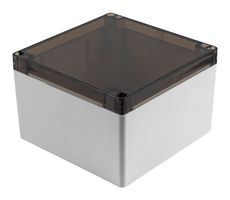 HAMMOND 1554QA2GYSL Plastic Enclosure, Multipurpose, Polycarbonate, 89.9 mm, 140 mm, 140 mm, IP68