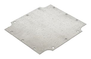 HAMMOND 1554QPL Plate, Bottom, Steel, Natural
