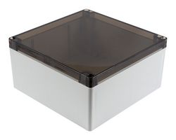HAMMOND 1554WA2GYSL Plastic Enclosure, Multipurpose, Polycarbonate, 89.9 mm, 180 mm, 180 mm, IP68