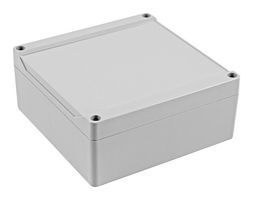 HAMMOND 1555Q2GY Carcasa de Plástico, Small, Policarbonato, 59.9 mm, 140 mm, 140 mm, IP68