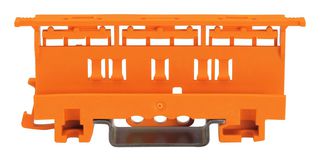 WAGO 221-510 Accessory, Orange, Wago 221 Series DIN 35 Rail Terminal Blocks, Mounting Carrier, 221 Series