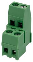 EATON ELECTRONICS EM244807 Wire-To-Board Terminal Block, 2-Tier, 5.08 mm, 7 Positions, 26 AWG, 12 AWG, Screw
