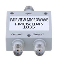FAIRVIEW MICROWAVE FMDV1045 2 WAY POWER DIVIDER SMA INTERFACE FROM 4 GHZ TO 8 GHZ RATED AT 30 WATTS ROHS COMPLIANT: YES