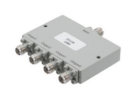 FAIRVIEW MICROWAVE FMDV1146 4 WAY POWER DIVIDER SMA CONNECTORS FROM 15 GHZ TO 26.5 GHZ RATED AT 20 WATTS ROHS COMPLIANT: YES