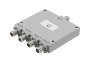 FAIRVIEW MICROWAVE FMDV1147 4 WAY POWER DIVIDER 2.92MM CONNECTORS FROM 2 GHZ TO 40 GHZ RATED AT 20 WATTS ROHS COMPLIANT: YES