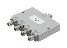 FAIRVIEW MICROWAVE FMDV1149 4 WAY POWER DIVIDER 2.92MM CONNECTORS FROM 26 GHZ TO 40 GHZ RATED AT 10 WATTS ROHS COMPLIANT: YES