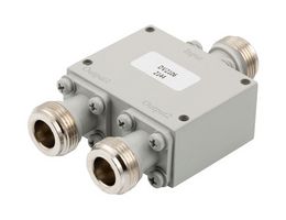 FAIRVIEW MICROWAVE FMDV2106 2 WAY POWER DIVIDER N INTERFACE FROM 1 GHZ TO 4 GHZ RATED AT 30 WATTS ROHS COMPLIANT: YES