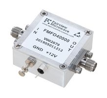 FAIRVIEW MICROWAVE FMFD40000 SMA FREQUENCY DIVIDER DIVIDE BY 40 PRESCALER MODULE OPERATING FROM 100 MHZ TO 12 GHZ ROHS COMPLIANT: YES
