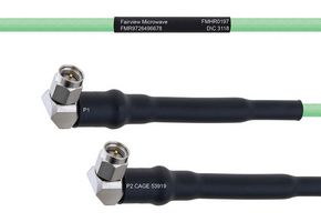 FAIRVIEW MICROWAVE FMHR0197-24 RF / Coaxial Cable Assembly, Low Loss, 24 ", 610 mm, LL160, SMA Right Angle Plug