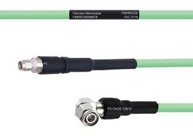 FAIRVIEW MICROWAVE FMHR0228-72 TEMPERATURE CONDITIONED LOW LOSS SMA MALE TO RA TNC MALE CABLE LL335I COAX IN 72 INCH