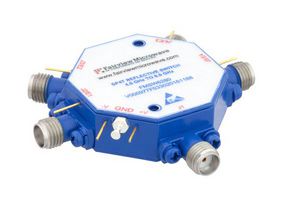 FAIRVIEW MICROWAVE FMSW6280 HIGH POWER FIELD REPLACEABLE SMA SP4T PIN DIODE SWITCH FROM 4 GHZ TO 8 GHZ RATED AT 20 DBM ROHS COMPLIANT: YES