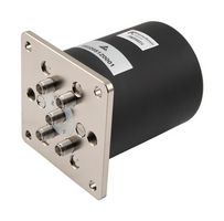 FAIRVIEW MICROWAVE FMSW6514 SP4T ELECTROMECHANICAL RELAY NORMALLY OPEN SWITCH, TERMINATED, DC TO 26.5 GHZ, 2M LIFECYCLES, 20W, 28V, TTL, DIODES, SMA ROHS CO