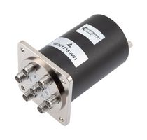 FAIRVIEW MICROWAVE FMSW6535 SP6T, IP64 RATED ELECTROMECHANICAL RELAY NORMALLY OPEN SWITCH, DC TO 18GHZ, 90W, TTL, DIODES, 28VDC, SMA ROHS COMPLIANT: YES